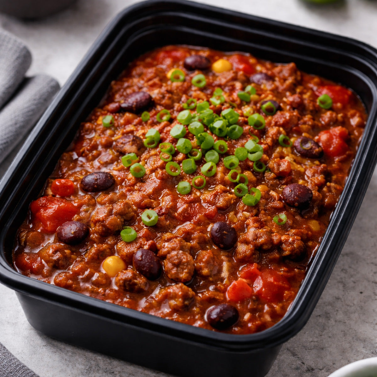 Ground Beef & Bean Chili